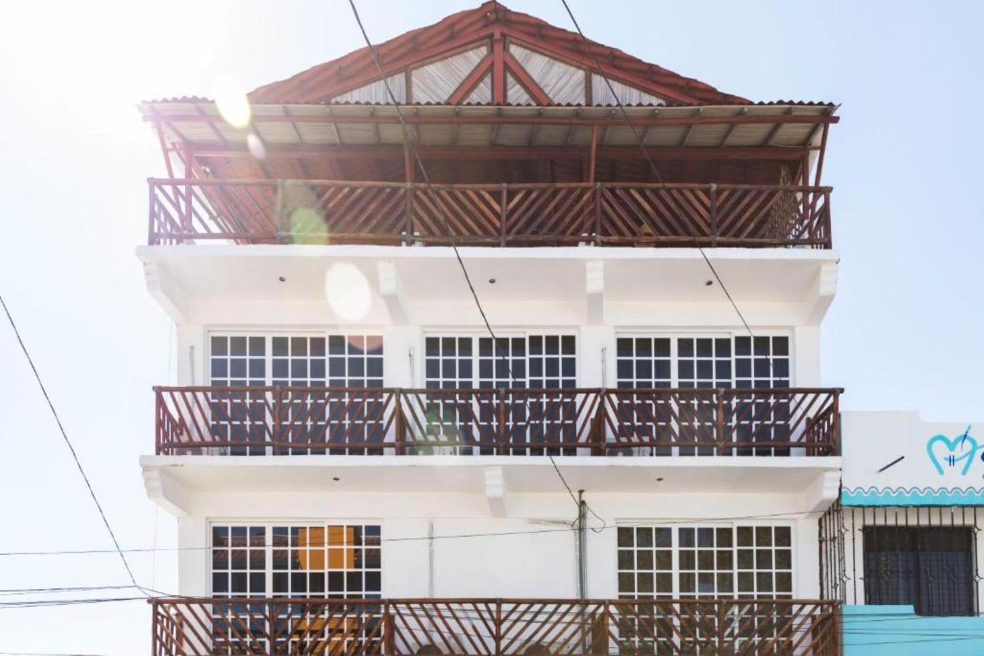 Terraza Puerto Hostel プエルト・エスコンディード エクステリア 写真