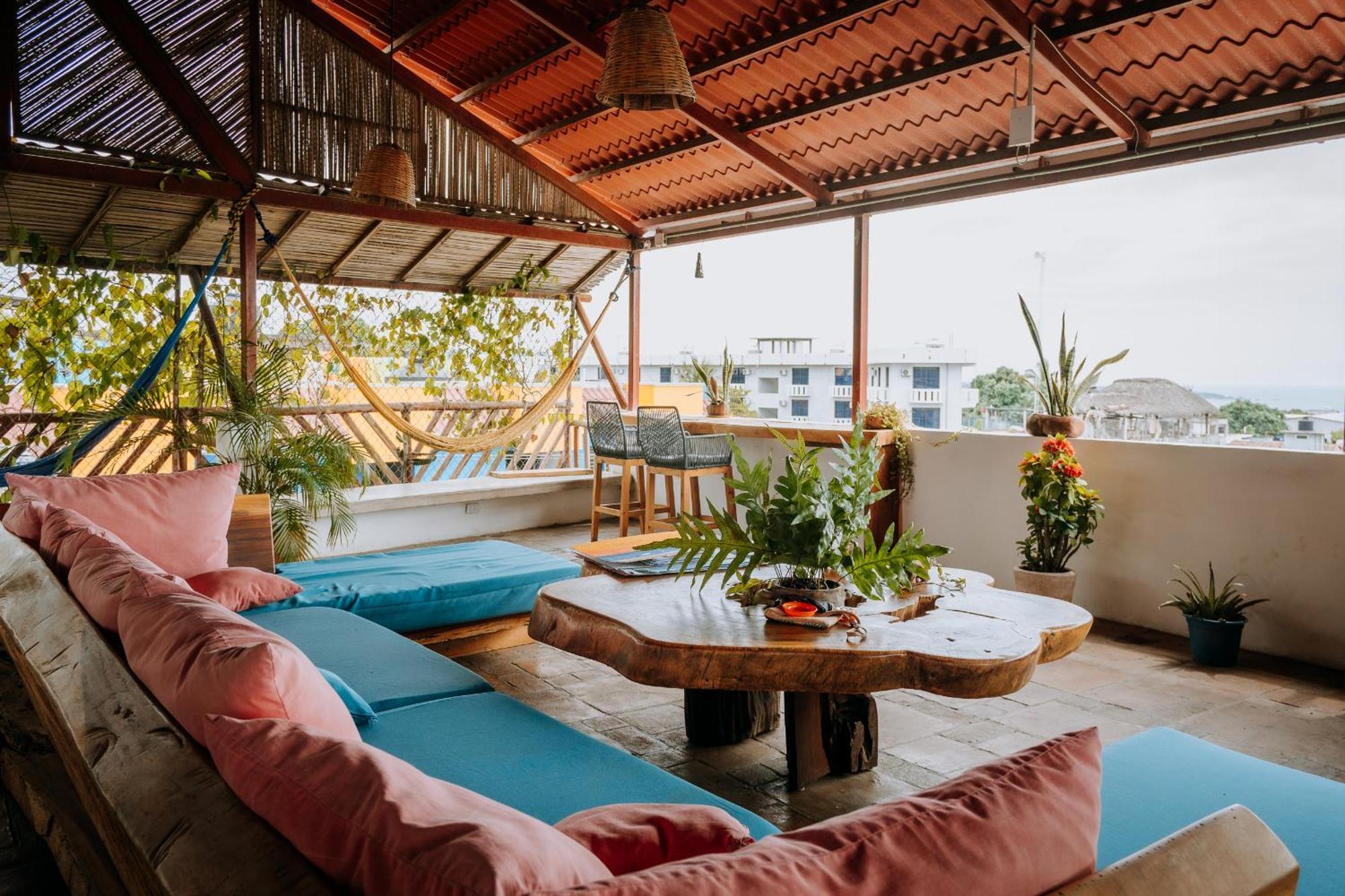 Terraza Puerto Hostel プエルト・エスコンディード エクステリア 写真