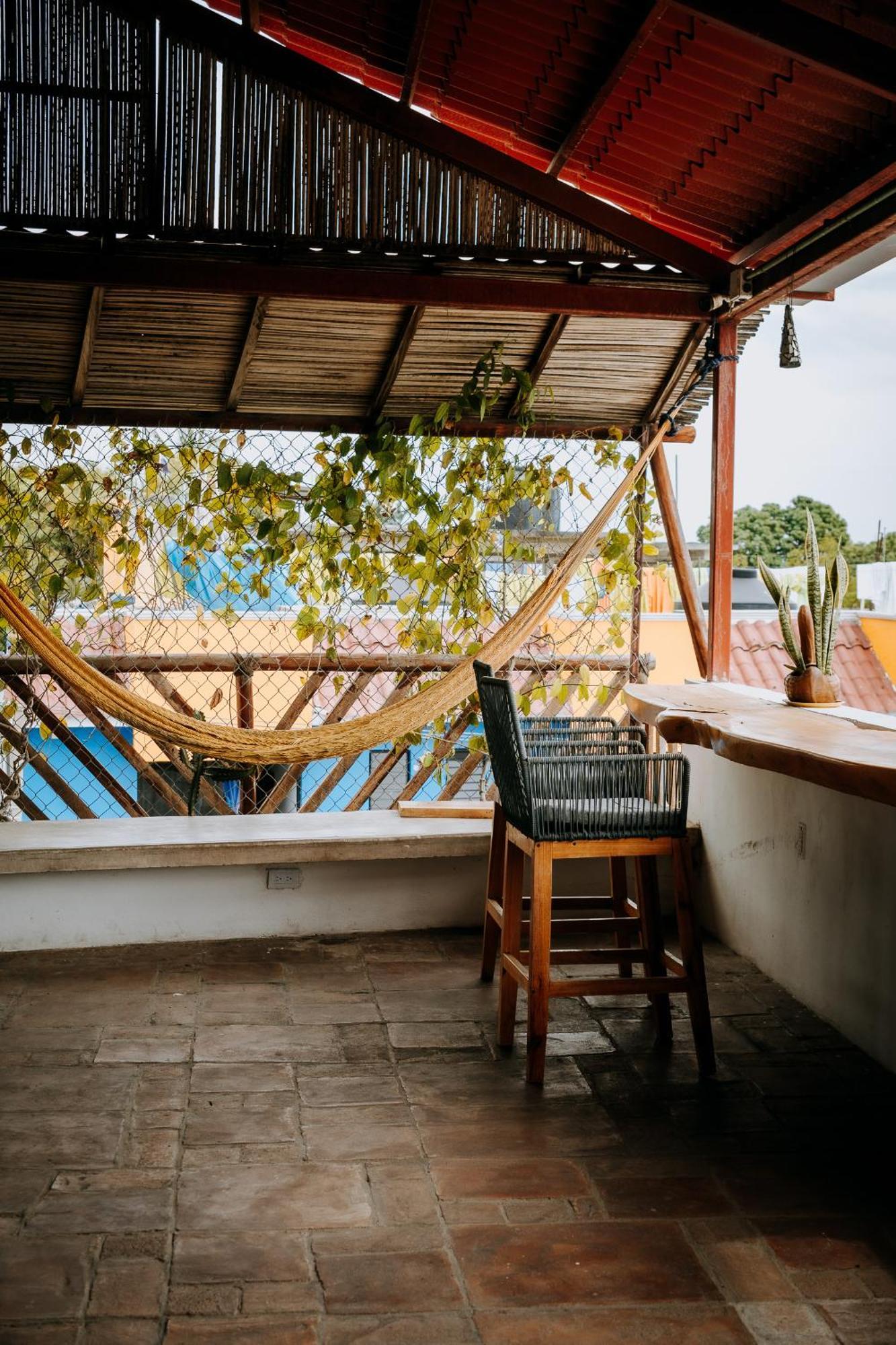 Terraza Puerto Hostel プエルト・エスコンディード エクステリア 写真