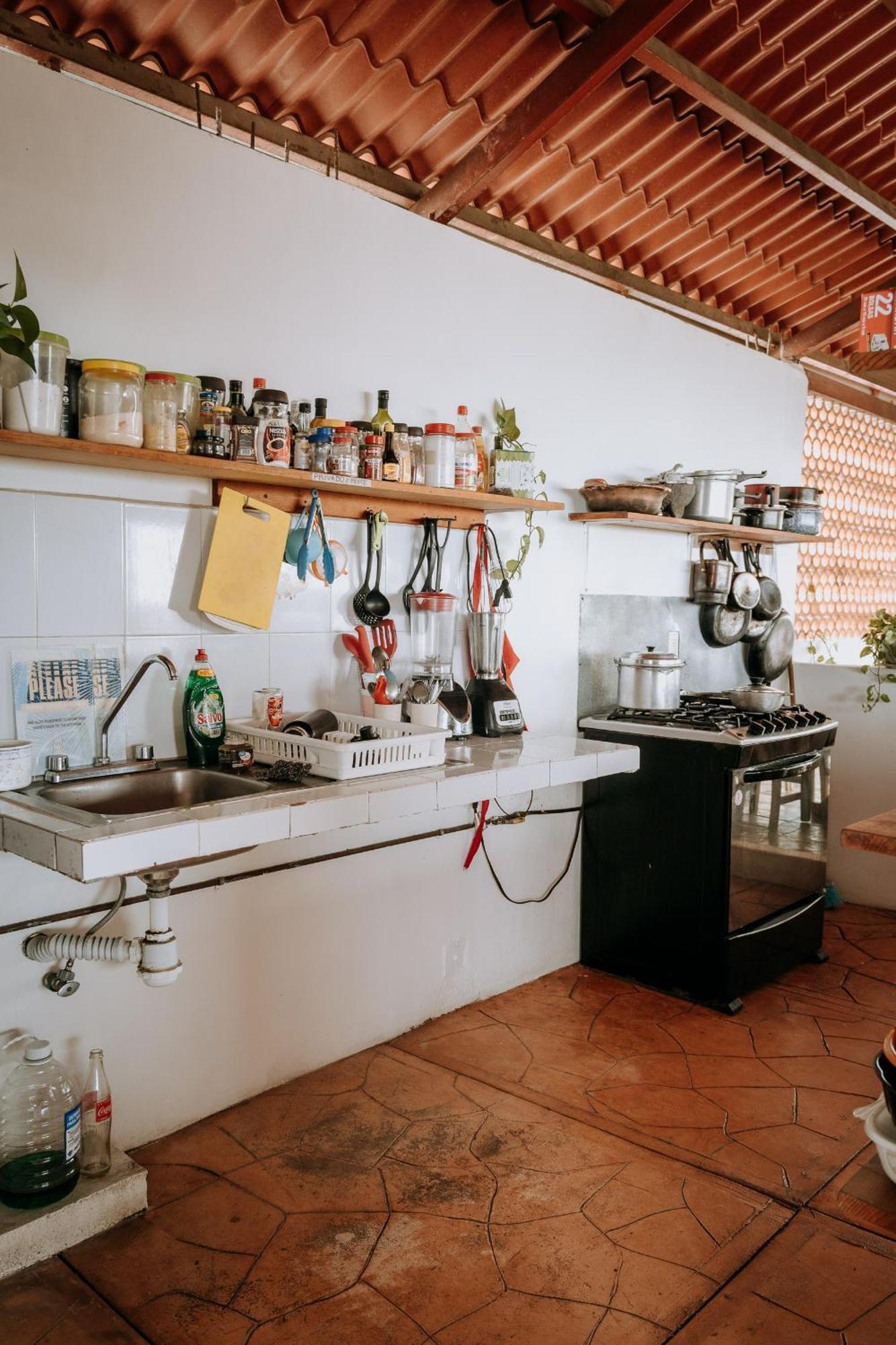 Terraza Puerto Hostel プエルト・エスコンディード エクステリア 写真
